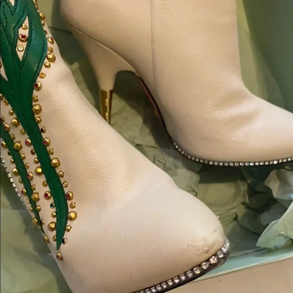 Gucci rhinestone booties - Picture 6 of 8